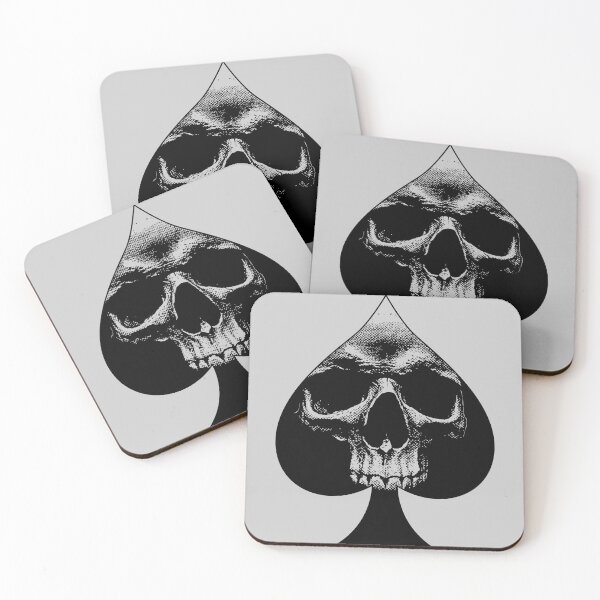 Item preview, Ace of Spades Skull designed and sold by joebarondesign.
