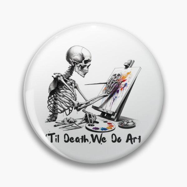 Item preview, 'Til Death, We Do Art: Painting designed and sold by sphericalearth.