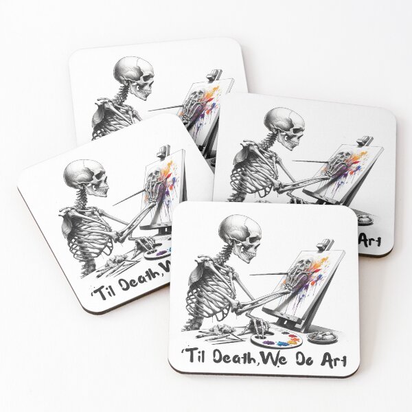 Item preview, 'Til Death, We Do Art: Painting designed and sold by sphericalearth.