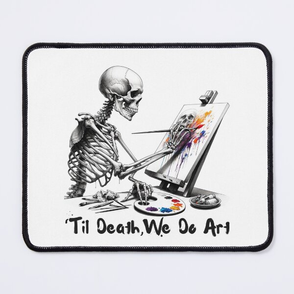 Item preview, 'Til Death, We Do Art: Painting designed and sold by sphericalearth.