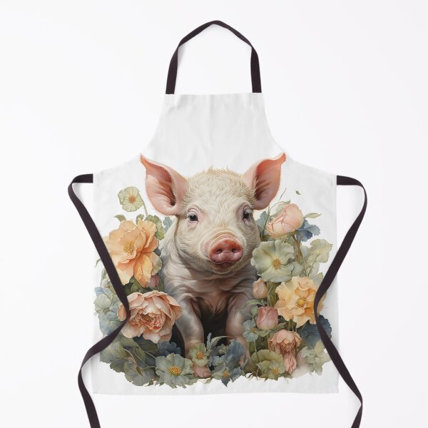 Item preview, Pig & Flower designed and sold by echooche.