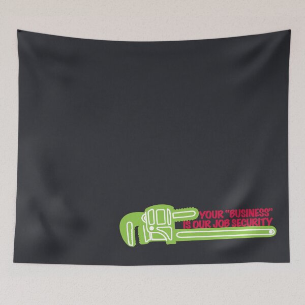 Item preview, Funny Gift for Plumbers, Construction Humor Swag, Retro Pipefitting Wrench designed and sold by TheTradesStore.