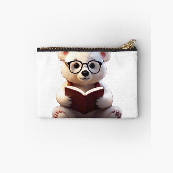 Item preview, Clipart of a cute bear wearing glasses.  designed and sold by Vegasstickers.