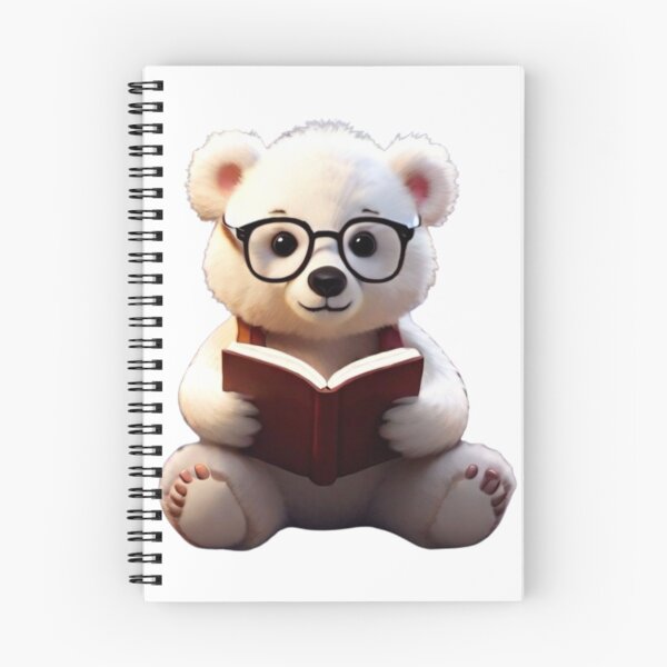 Item preview, Clipart of a cute bear wearing glasses.  designed and sold by Vegasstickers.