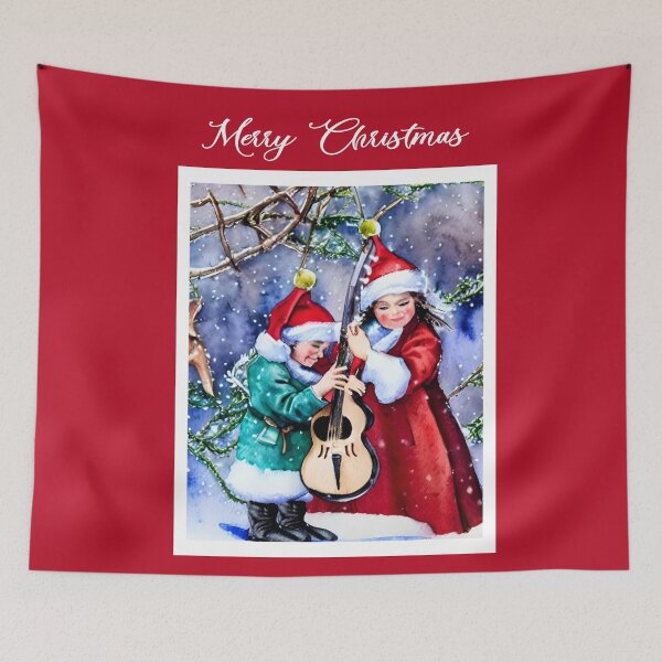 Item preview, Enchanted Duo Christmas in Harmony designed and sold by Artbellachi.