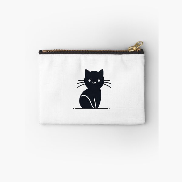 Artikelvorschau, Schwarzer Katzen-Smiley entworfen und verkauft von Drextor.