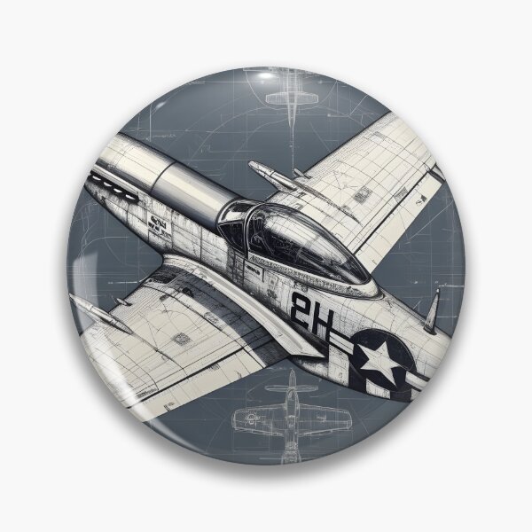 Item preview, P51 Mustang designed and sold by ClassicRetroism.