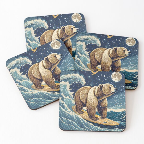 Item preview, Surfing Bear designed and sold by PaulDiez.