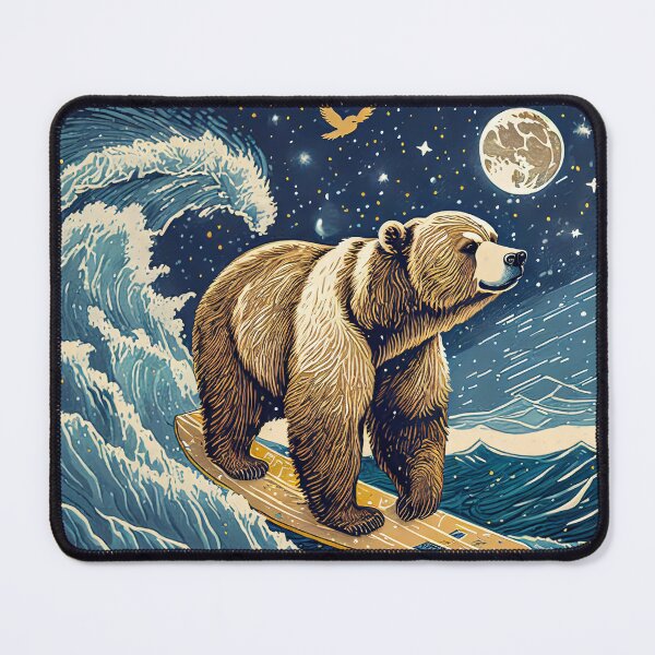 Item preview, Surfing Bear designed and sold by PaulDiez.