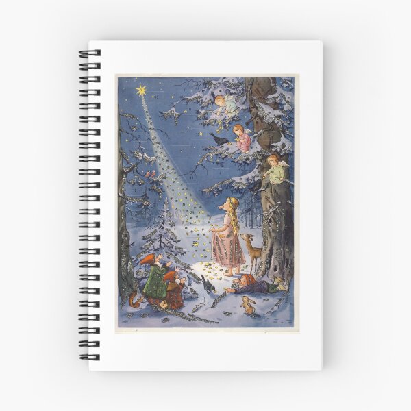 Item preview, Angel Advent card fairy Christmas advent calendar greeting card Adventskalender Karte star card angel christmas card advent calendar Weihnachtskarte greeting card designed and sold by LaundrySalt.
