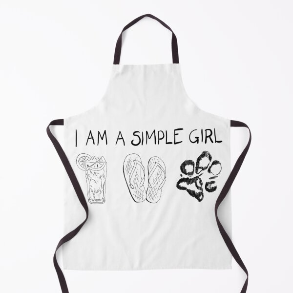 Item preview, I am a Simple Girl designed and sold by StickerDonArt.