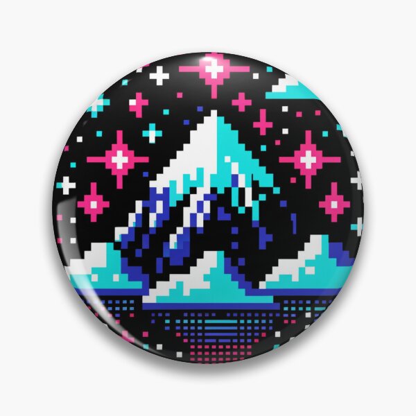 Item preview, Majestic Pixel Peak designed and sold by PixelPunkster.