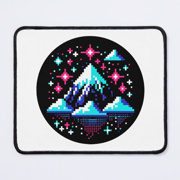 Item preview, Majestic Pixel Peak designed and sold by PixelPunkster.