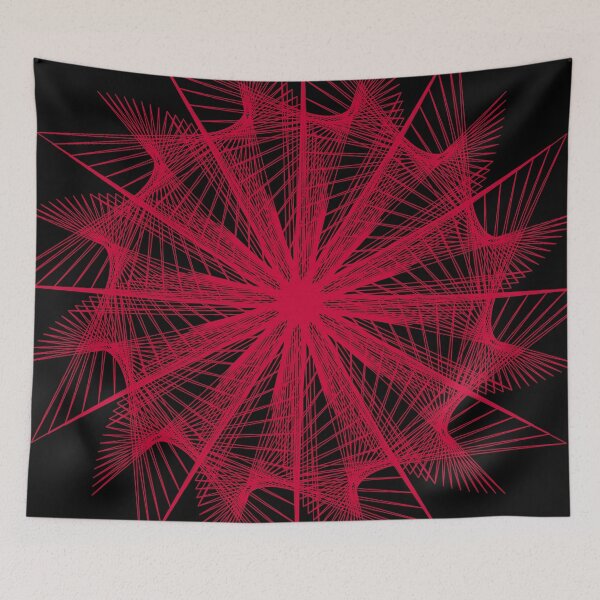 Item preview, Circles On Circle-3 [10741-1-RED-BB] designed and sold by LottMultimedia.