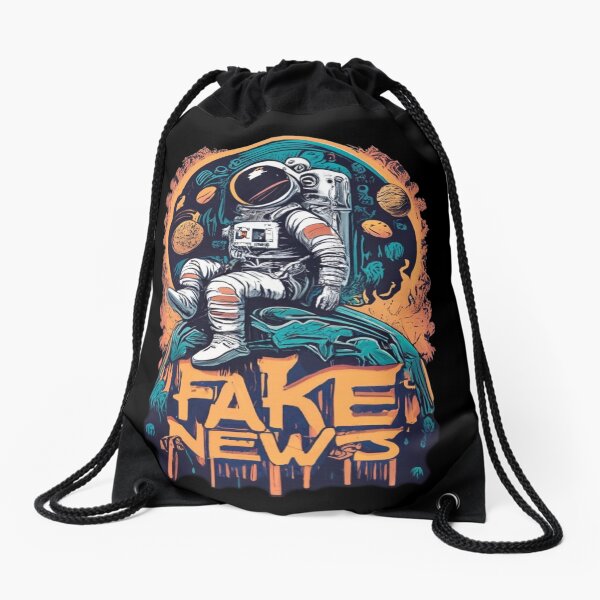 Item preview, Fake News - Astronaut in Space Hoax - Essential T-shirt designed and sold by Conspiracy Crew.