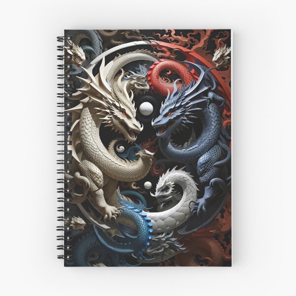 Item preview, Yin Yang represented by two dragons designed and sold by philloliver.