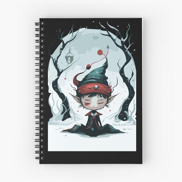 Item preview, Christmas gothic elf designed and sold by Joncasmiart.