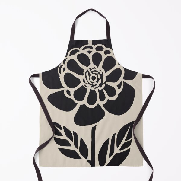 Item preview, Black Retro Flower designed and sold by cltcanvasco.