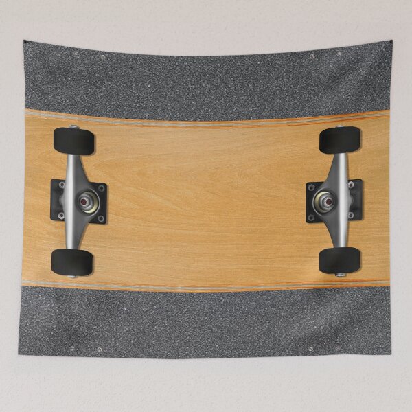 Item preview, (Natural) Skateboard with Grip Tape on reverse side designed and sold by Tree45.