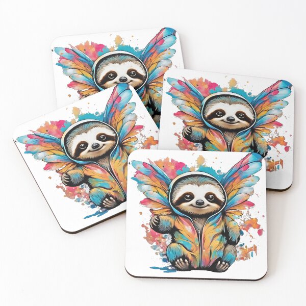 Item preview, Happy Sloth Fairy No. 001 designed and sold by FaerieFusion.