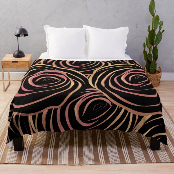 Item preview, Golden Rose Swirls designed and sold by EnchantArtCo.