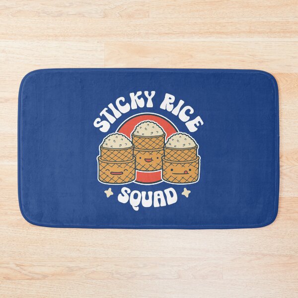 Item preview, Funny Sticky Rice Squad - Kawaii Love Thai Asian Food Lover designed and sold by propellerhead.