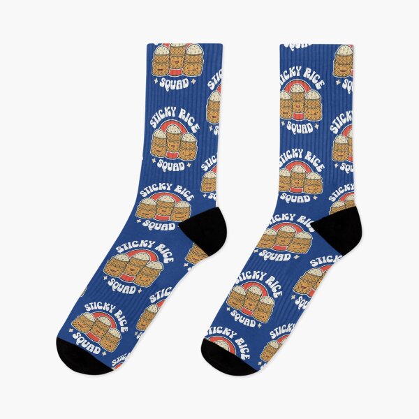 Item preview, Funny Sticky Rice Squad - Kawaii Love Thai Asian Food Lover designed and sold by propellerhead.
