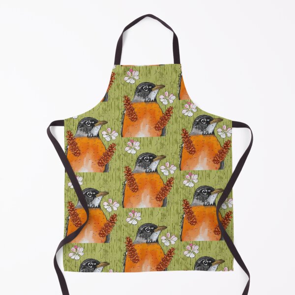 Item preview, Michigan-American Robin designed and sold by Kim Rausch.