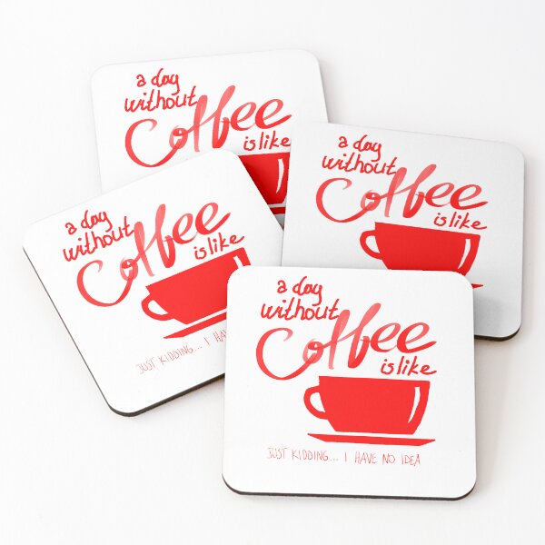 Item preview, A day without coffee designed and sold by StickerDonArt.