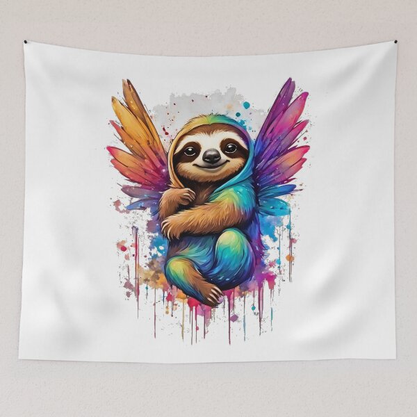 Item preview, Happy Sloth Fairy No. 002 designed and sold by FaerieFusion.