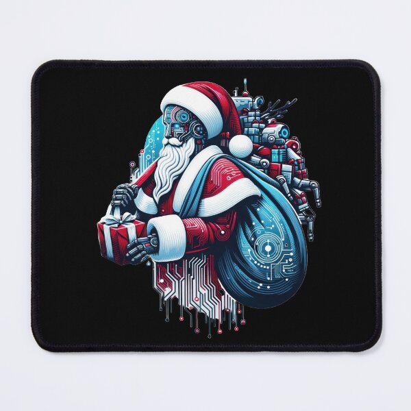 Item preview, AI Santa: Happy Cyber Christmas designed and sold by DumbPet.