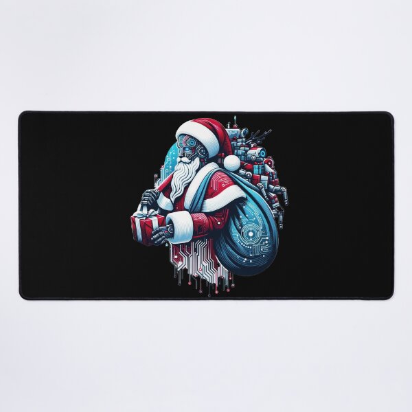 Item preview, AI Santa: Happy Cyber Christmas  designed and sold by DumbPet.