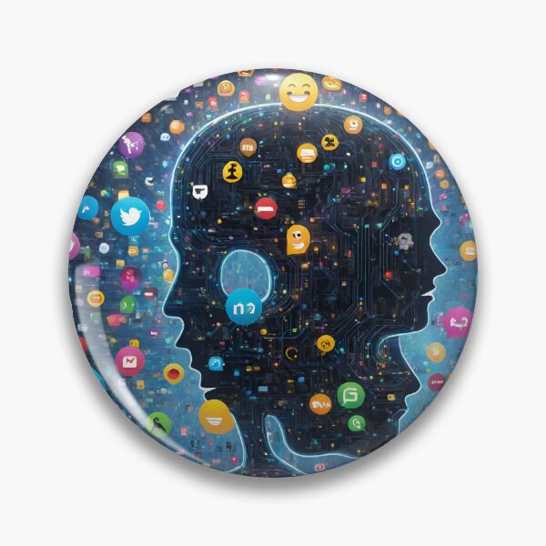 Artikelvorschau, Das digitale Zeitalter: Ein pixeliges Mosaik der Konnektivität entworfen und verkauft von Best-Art-32.