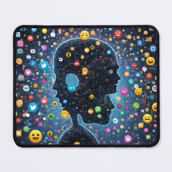 Item preview, The Digital Age: A Pixelated Mosaic of Connectivity designed and sold by Best-Art-32.