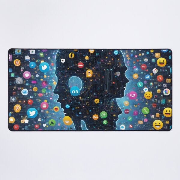 Item preview, The Digital Age: A Pixelated Mosaic of Connectivity designed and sold by Best-Art-32.