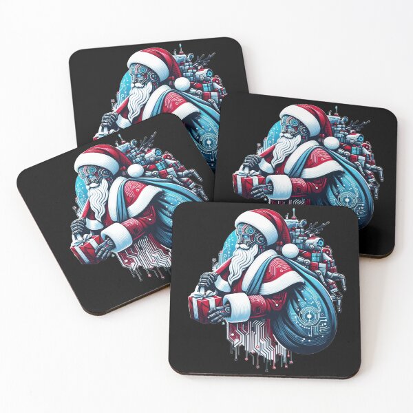 Item preview, AI Santa: Happy Cyber Christmas  designed and sold by DumbPet.
