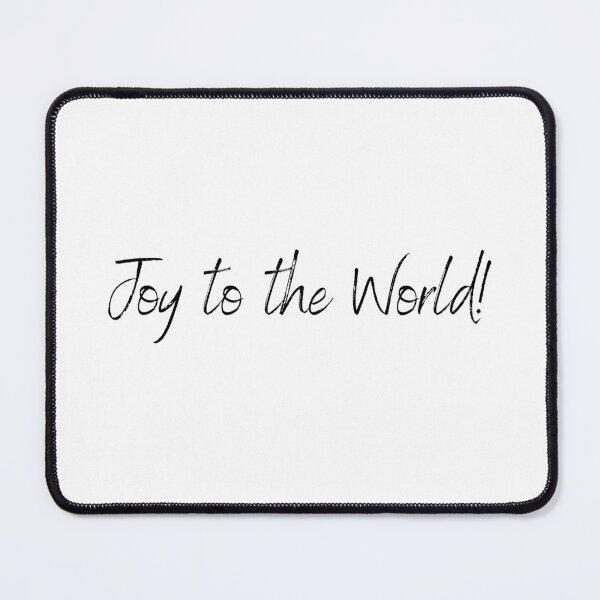 Item preview, Joy to the World Typography Design - Festive Christmas Holiday Art designed and sold by Gayan-Art.
