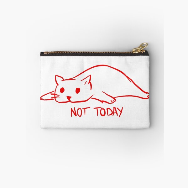 Aperçu de l'œuvre Pas aujourd'hui créée et vendue par StickerDonArt.