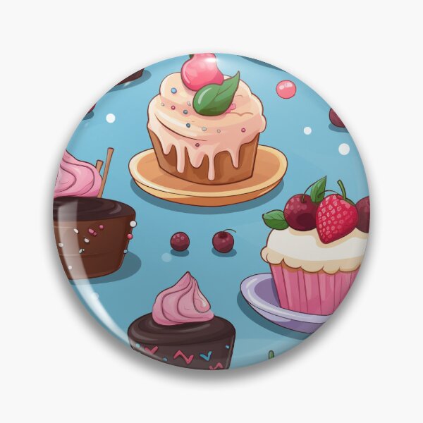 Item preview, sweet treats and desserts seamless pattern paper designed and sold by ak-shops.