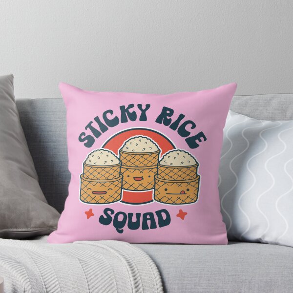 Item preview, Funny Kawaii Sticky Rice Squad - Love Thai Asian Food Lover designed and sold by propellerhead.