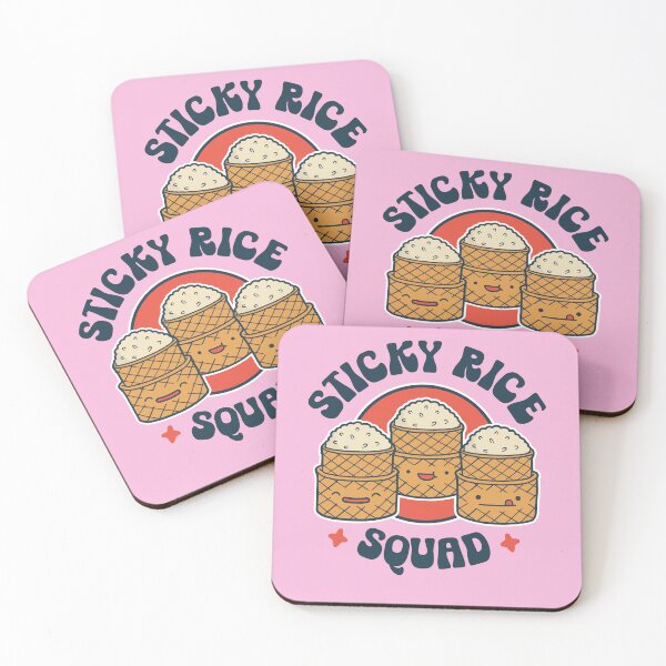 Item preview, Funny Kawaii Sticky Rice Squad - Love Thai Asian Food Lover designed and sold by propellerhead.