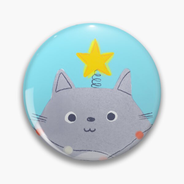 Item preview, Meowy Christmas (Blue) designed and sold by martarodpal.