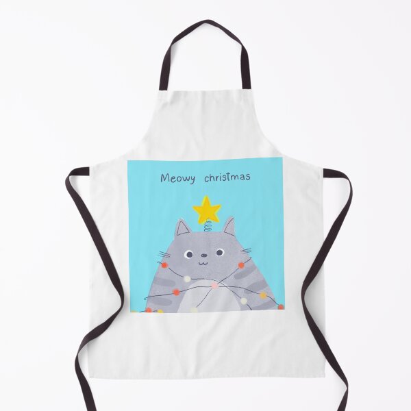Item preview, Meowy Christmas (Blue) designed and sold by martarodpal.
