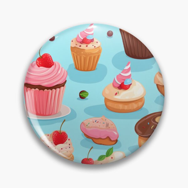 Item preview, sweet treats and desserts seamless pattern paper designed and sold by ak-shops.