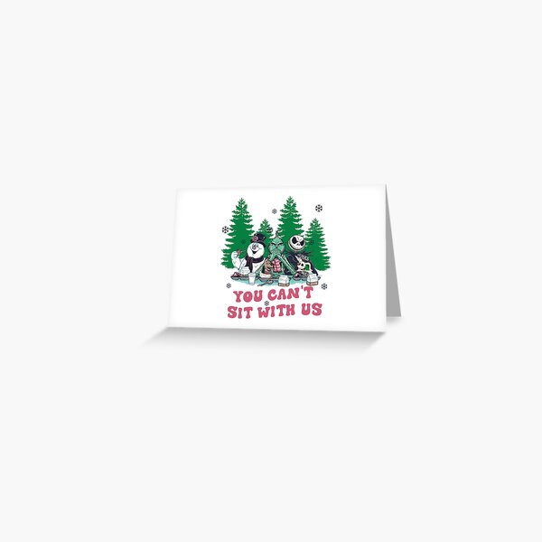 JACKFROSTJackSkellingtonTheGrinch Greeting Card