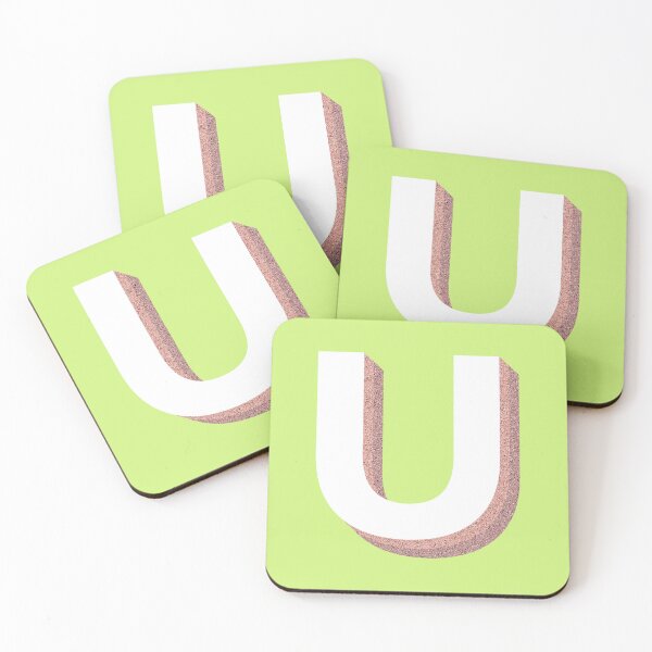 Item preview, Glitter Letter U designed and sold by firarapucha.