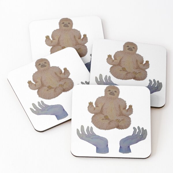 Item preview, Buddha Sloth designed and sold by Optimystikals.