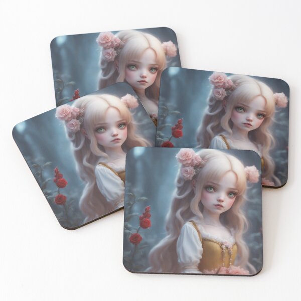 Item preview, Fairy Tale girl in Snow designed and sold by WaryTales.