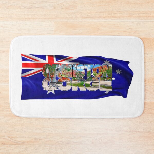 Item preview, ORMISTON GORGE - Northern Territory Australia with Flag designed and sold by Adam Gormley.