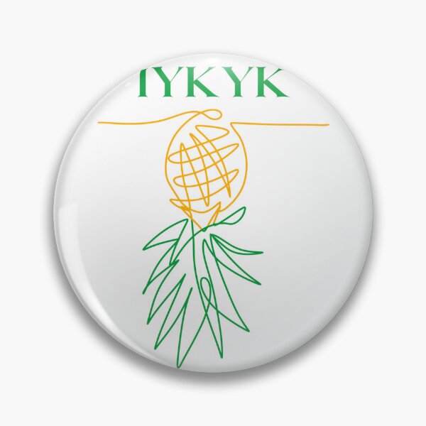 Item preview, IYKYK Swinger Lifestyle Upsidedown Pineapple designed and sold by SwingerDesigns.